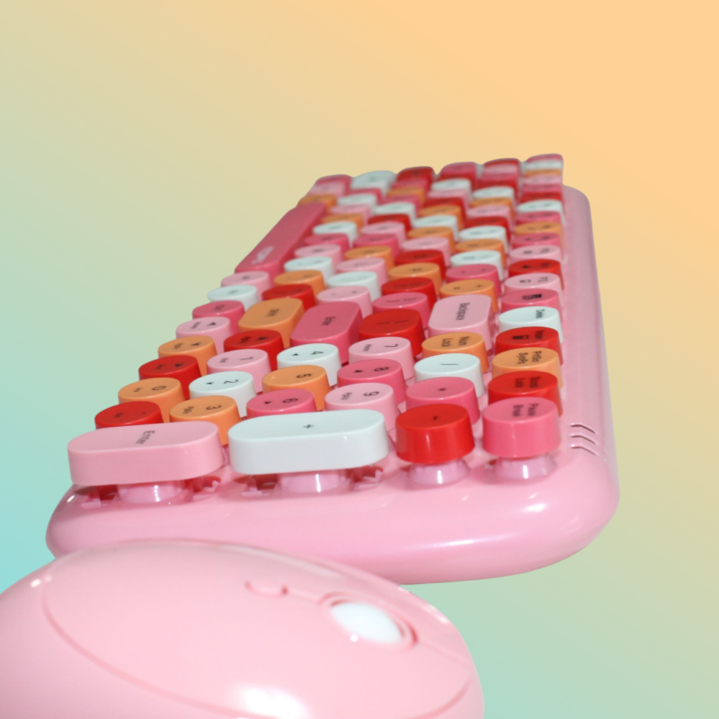 Limited Edition Deep Rose Keyboard and Mouse Combo 6