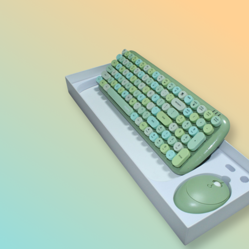 Limited Edition Frog Green Keyboard and Mouse Combo 3