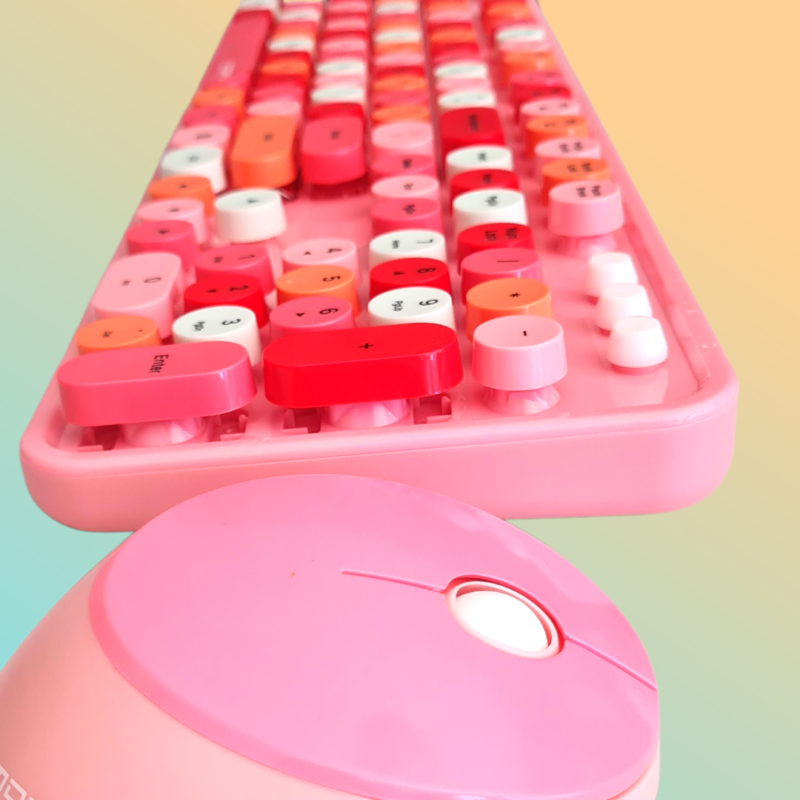 Cute Keyboard and Mouse Combo 3