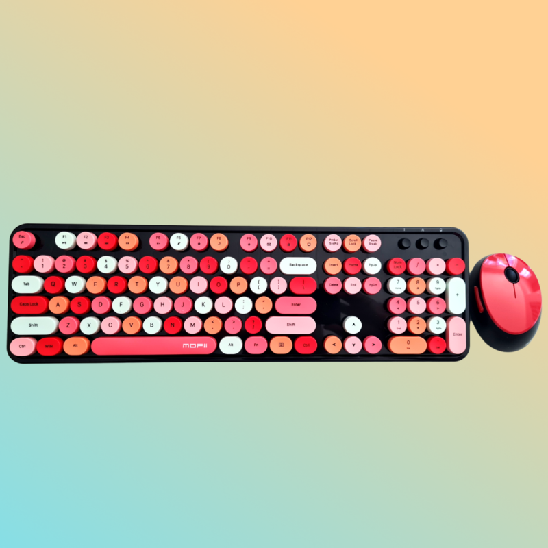 Cute Keyboard and Mouse Combo 7