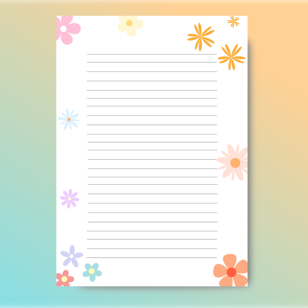 Cute Notepads, Notepads Cute, Lined Notepads, Handmade Notepads