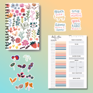 Cute Personalized Custom Planner Customized Diary Stationery Pack 7