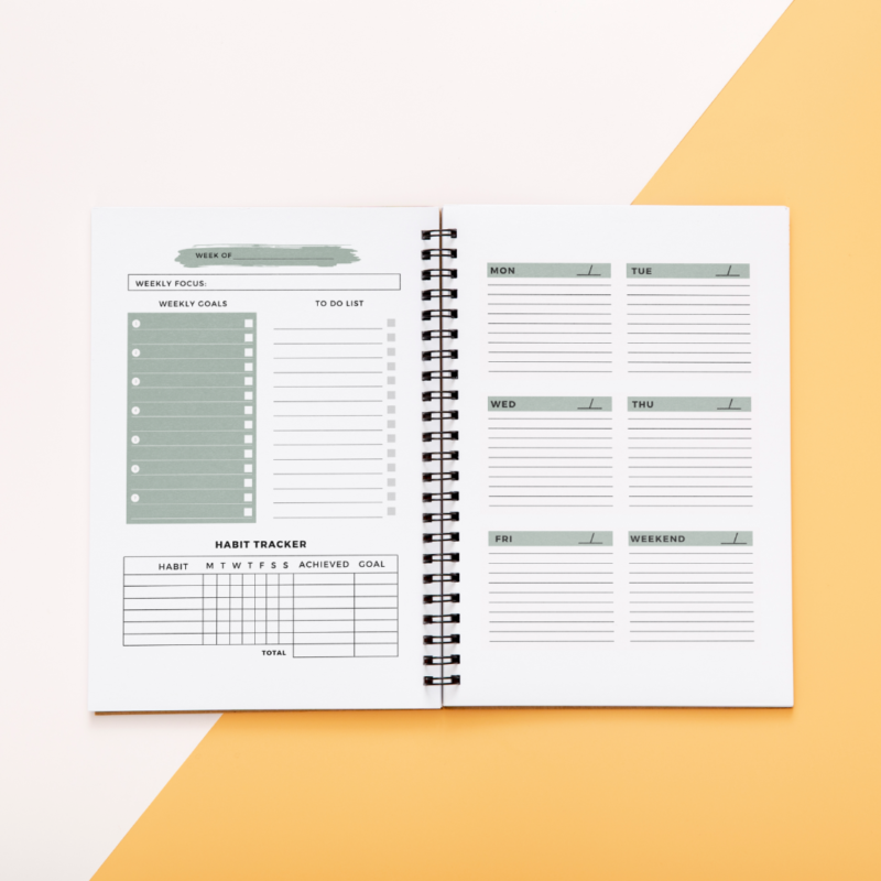 Cute Persoonalized Custom Planner Customized Diary 4