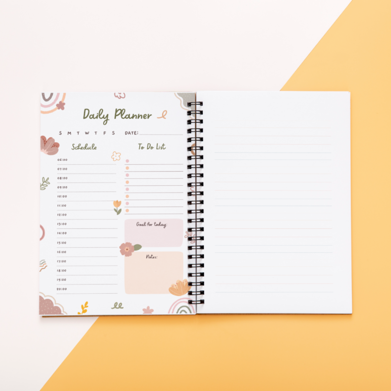Cute Persoonalized Custom Planner Customized Diary 7
