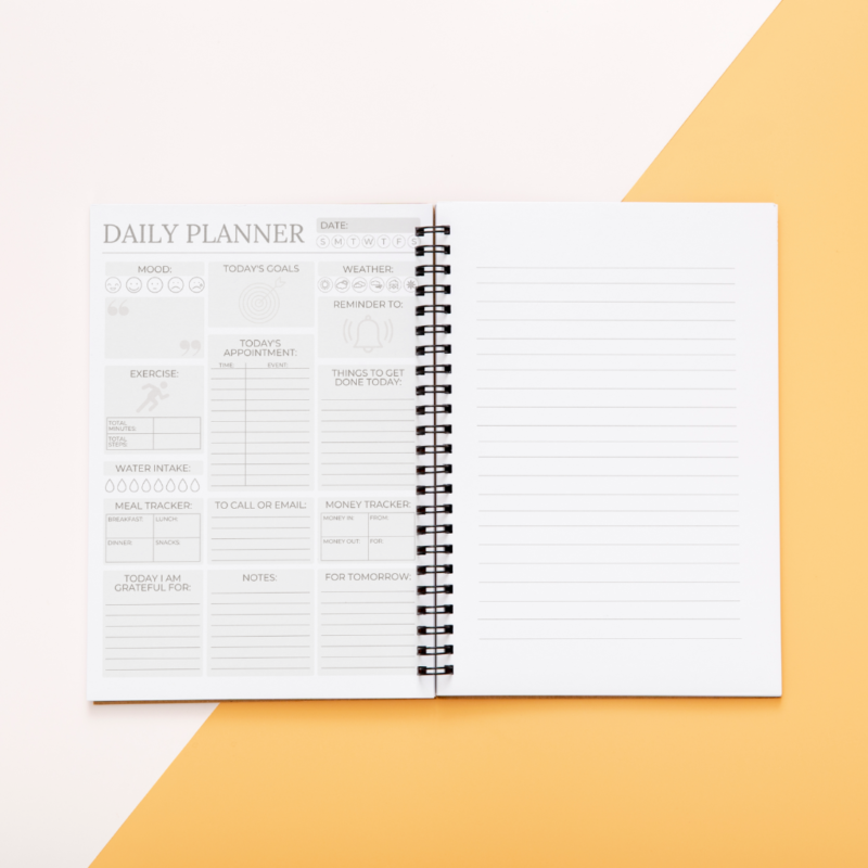 Cute Persoonalized Custom Planner Customized Diary 8