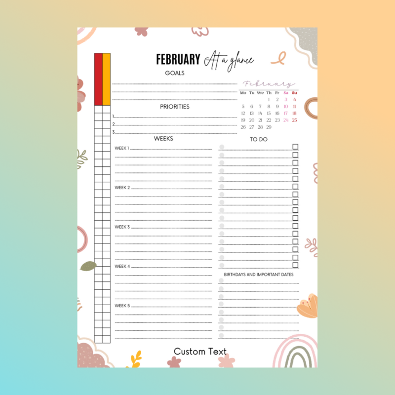 Personalised Stationery Custom Notebook Personalised Planner Journal Stationery Gift (2)