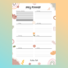 Persoanlised Financial Planner Customised Budget Journal 2