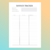 Persoanlised Financial Planner Customised Budget Journal 4