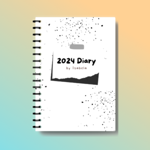 2024 Personalised Diary 2024 Custom Diaries Customised Stationery 2024 Gift (1)