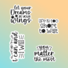 Decal Vinyl Journal Stickers Motivational Inspirational Stickers Custom Stickers (9)