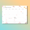 Custom Desk Planner Desk Calendar Personalised Desk Pad (4)