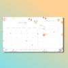 Custom Desk Planner Desk Calendar Personalised Desk Pad (5)
