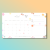 Custom Desk Planner Desk Calendar Personalised Desk Pad (6)
