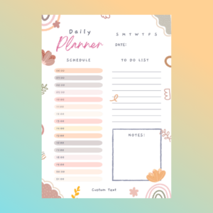 Personalised Notebook Custom Planner Personalised Diary Custom Stationery (21)