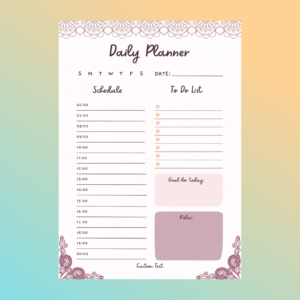 Personalised Notebook Custom Planner Personalised Diary Custom Stationery (25)