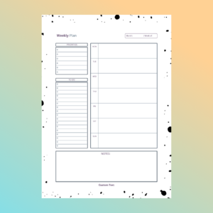 Personalised Notebook Custom Planner Personalised Diary Custom Stationery (32)