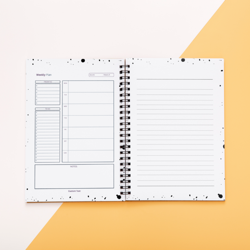 Personalised Notebook Custom Planner Personalised Diary Custom Stationery (42)