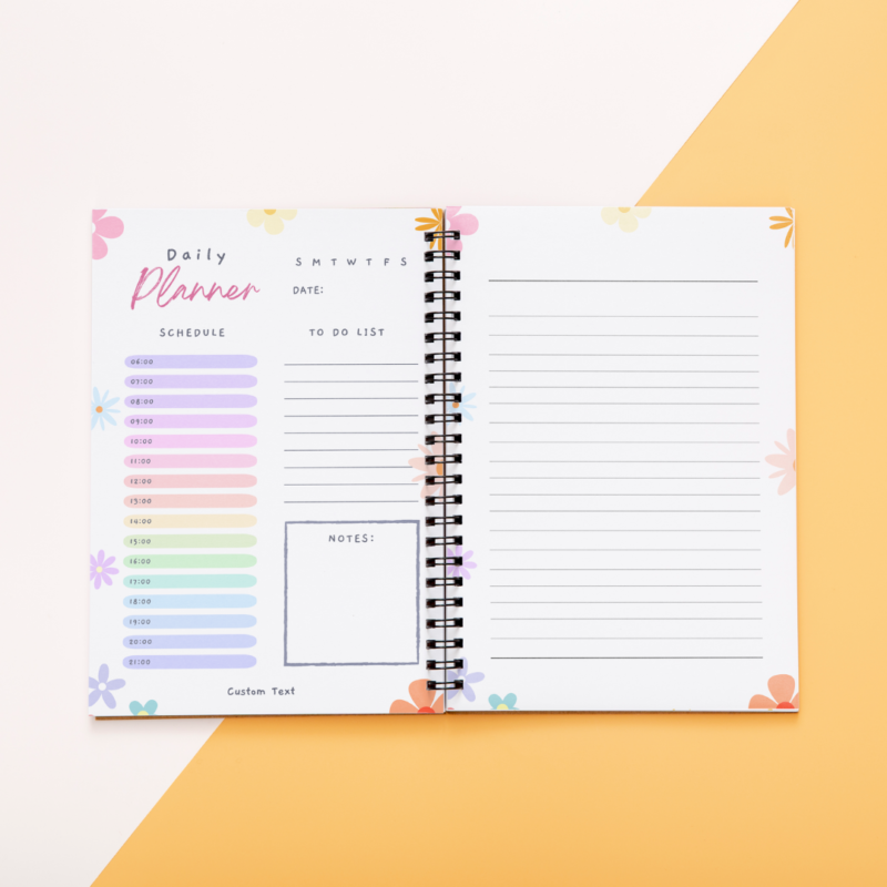 Personalised Notebook Custom Planner Personalised Diary Custom Stationery (55)