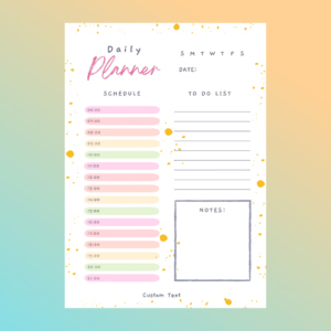 Personalised Notebook Custom Planner Personalised Diary Custom Stationery (57)