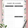 Undated Daily Planner with To-Do list 1