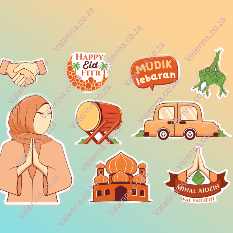 Custom Ramadan Decals Stickers Islam Journling Stickers (5)